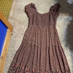 Floral maxi American eagle dress